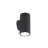 Ansell Applique Murale Reef Noir Up & Down - Extérieur - 10W 885lm 90D - 830-840-860 CCT | IP65